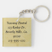 Porte-clés L'Amour Et Un Bon Dentiste (Dos)