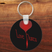 Porte-clés L'amour fait mal (Recto)