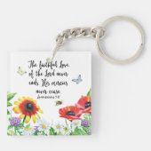 Porte-clés L'amour fidèle du seigneur Never Ends (Dos)