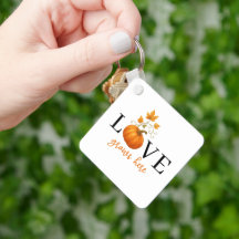 L'AMOUR grandit ici | Lettres citrouilles Automne