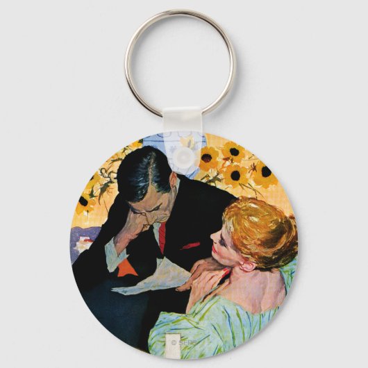 Porte-clés L'amour meurt lentement (Recto)