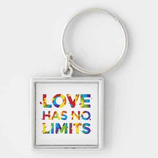 Porte-clés L'amour n'a pas de limites (Devant)