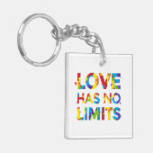 Porte-clés L'amour n'a pas de limites (Devant gauche)