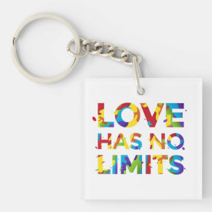 Porte-clés L'amour n'a pas de limites
