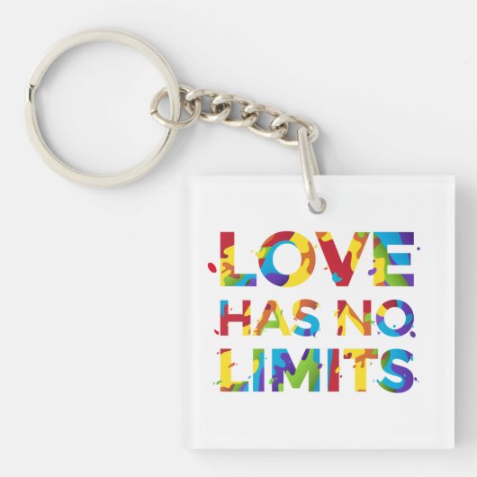Porte-clés L'amour n'a pas de limites (Devant)