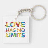 Porte-clés L'amour n'a pas de limites (Dos)