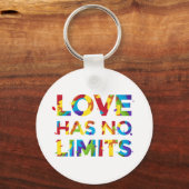 Porte-clés L'amour n'a pas de limites (Recto)