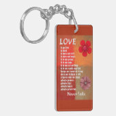 Porte-clés L'amour ne manque jamais Porte - clé (Devant gauche)