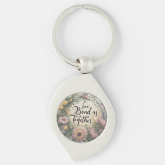 Porte-clés L'amour nous lie ensemble - Style Porte - clé