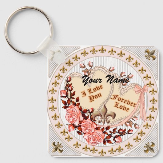 Porte-clés L'amour perpétuel (Recto)