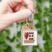Porte-clés L'Amour porte - clé Est Un Don (main)