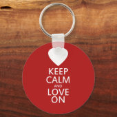 Porte-clés L'amour pour la Saint Valentin (Recto)