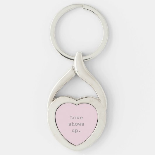Porte-clés L'amour révèle le porte - clé (Devant)
