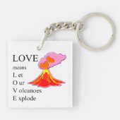 Porte-clés L'amour signifie ... (Dos)