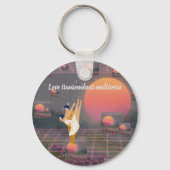 Porte-clés L'amour transcende le multivers (Recto)