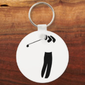 Porte-clés L'Amoureux Du Golf (Recto)