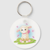 Porte-clés Lampe Et Papillons (Recto)