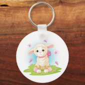 Porte-clés Lampe Et Papillons (Recto)