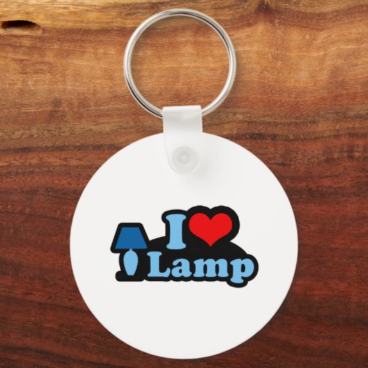 Porte-clés Lampe I Love (Recto)
