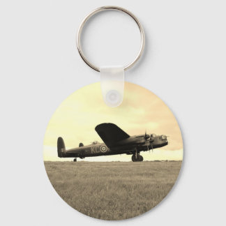 Porte-clés Lancaster Bomber Sepia Tone