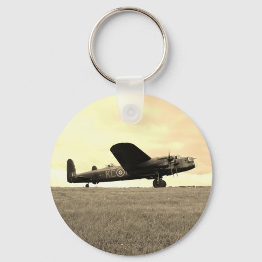Porte-clés Lancaster Bomber Sepia Tone (Recto)