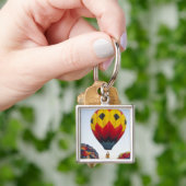 Porte-clés Lancement de montgolfières (main)