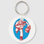 Porte-clés Lancer le plombier (Recto)