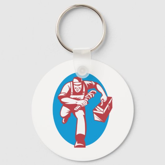 Porte-clés Lancer le plombier (Verso)