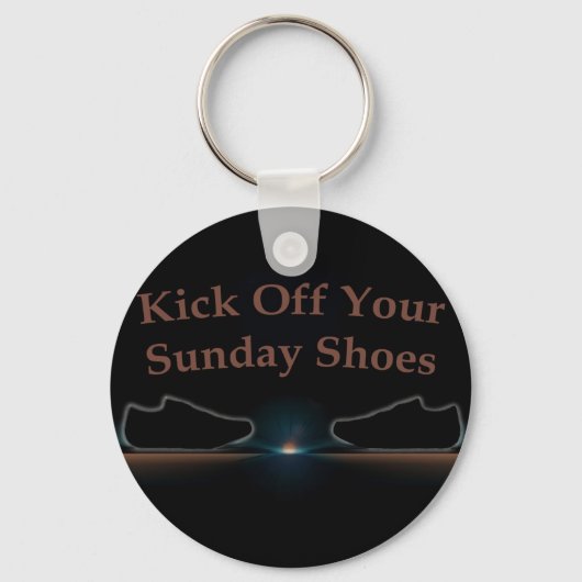 Porte-clés Lancez Vos Chaussures Du Dimanche (Recto)