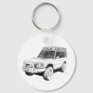 Porte-clés Land Rover Keychain Art