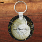 Porte-clés Land Snail Shell, hollandais Harbour, Alaska (Recto)