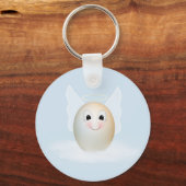 Porte-clés L'ange au bon oeuf (Recto)