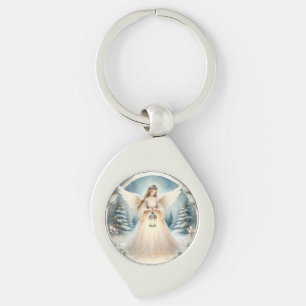 Porte-clés L'ange céleste de l'hiver Lanterne de l'Espoir