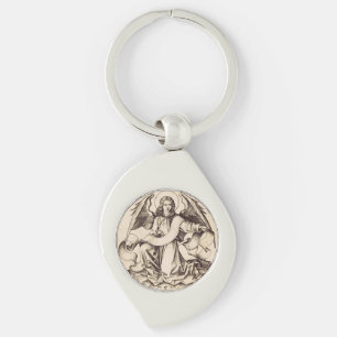 Porte-clés L'Ange de saint Matthieu - Symbole de l'art raffin