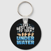 Porte-clés Langue des signes américaine La meilleure façon de (Verso)