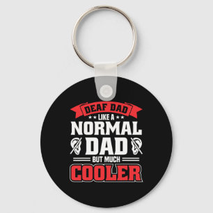 Porte-clés Langue des signes pour les hommes Sensibilisation 