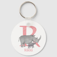 L'animal ABC R est destiné à l'anneau clé rhino