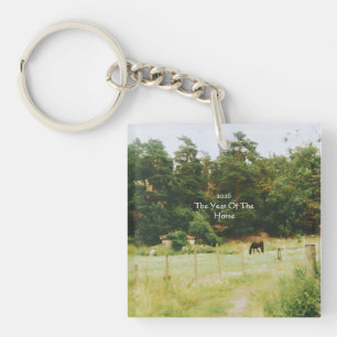 Porte-clés L'Année du Cheval, 2026, 