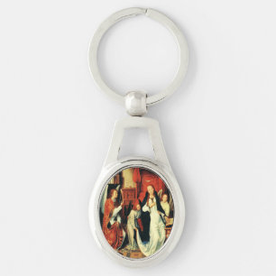 Porte-clés L'Annonciation de la Vierge Marie par Hans Memling