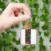 Porte-clés L'Annonciation de Van Eyck Premium Lumière Cathédr (main)