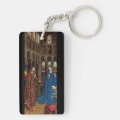 Porte-clés L'Annonciation de Van Eyck Premium Lumière Cathédr (Dos)