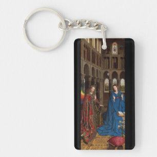 Porte-clés L'Annonciation de Van Eyck Premium Lumière Cathédr
