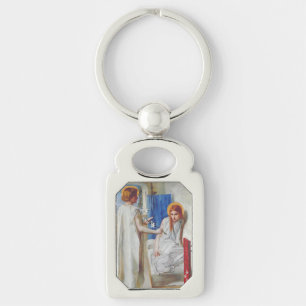 Porte-clés L'Annonciation par Dante Gabriel Rossetti