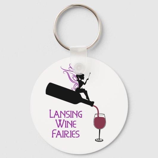 Porte-clés Lansing Wine Fairies (Recto)