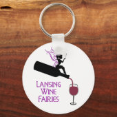 Porte-clés Lansing Wine Fairies (Recto)
