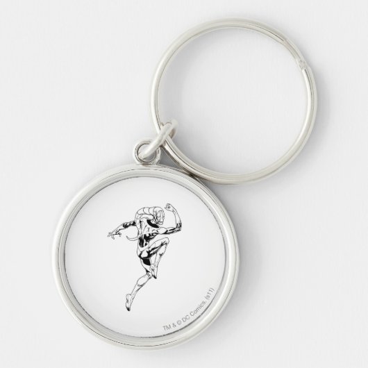 Porte-clés Lanterne bleue 3 (Devant)