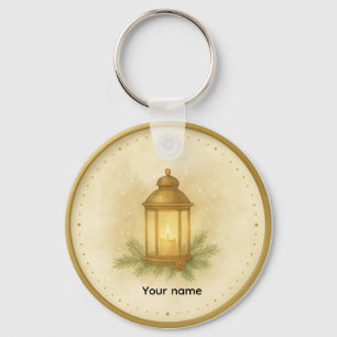 Porte-clés Lanterne Cosy Horloge Murale Hiver – MerryMist Cha