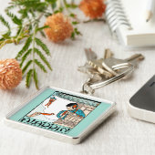 Porte-clés Lanterne magique Vintage Aladdin (Côté)