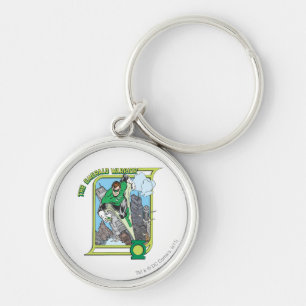 Porte-clés Lanterne verte - le guerrier vert