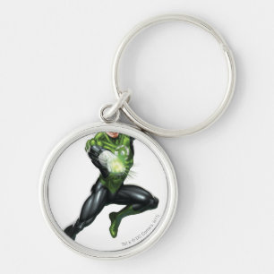 Porte-clés Lanterne Verte - Pleine Rendu, Saut